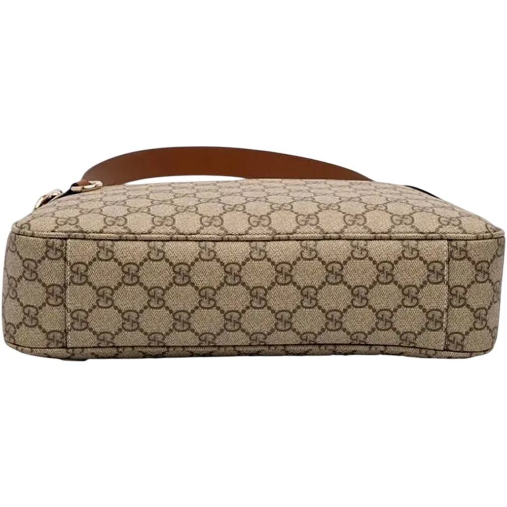 Gucci GG Emblem Supreme Canvas Shoulder Bag NWT - Picture 4 of 6